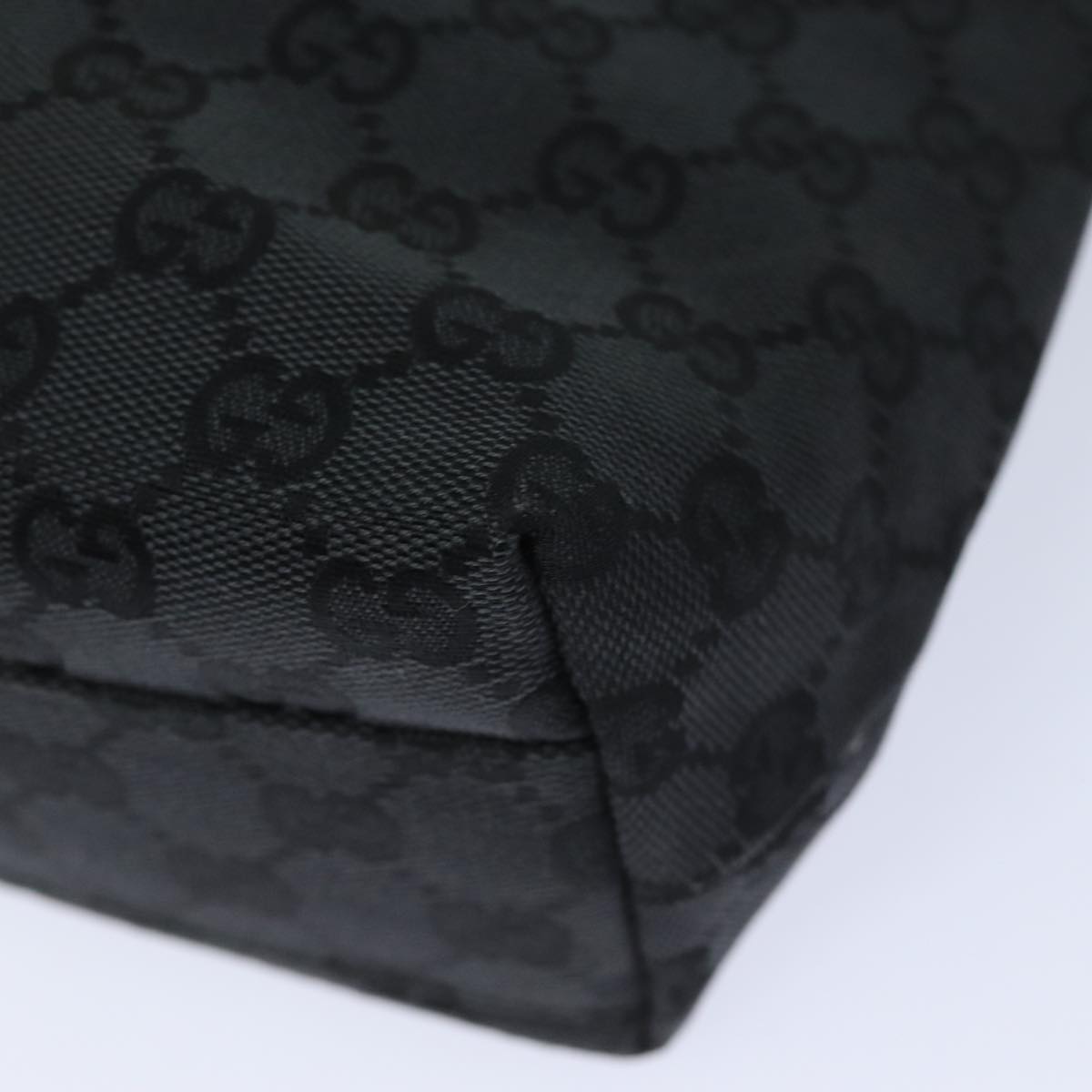 GUCCI GG Canvas Shoulder Bag Black 002 1075 ep4835