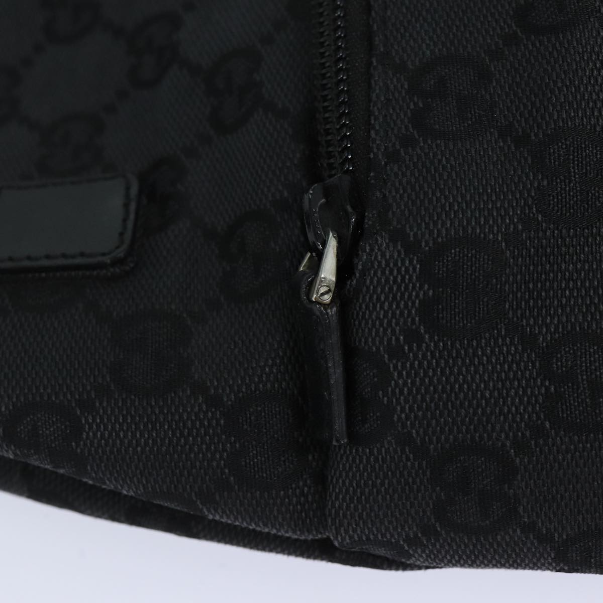 GUCCI GG Canvas Shoulder Bag Black 002 1075 ep4835