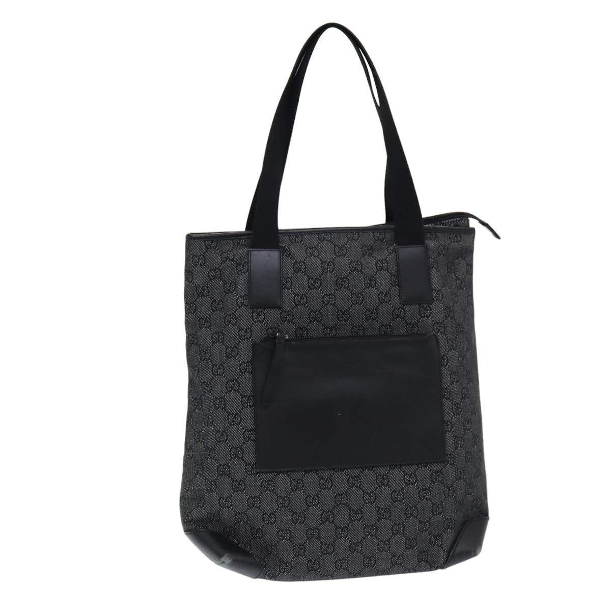 GUCCI GG Canvas Tote Bag Black 28892 ep4884