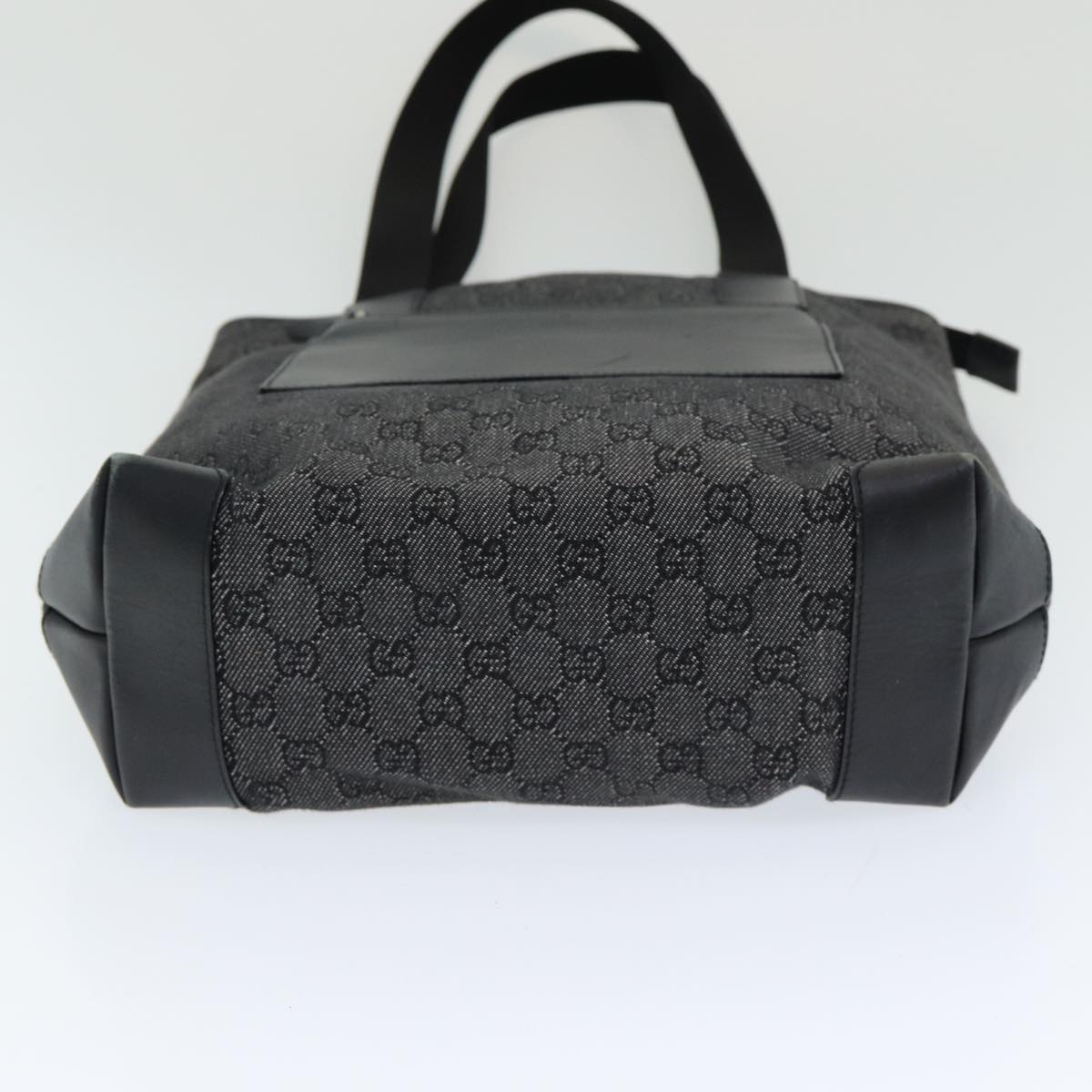 GUCCI GG Canvas Tote Bag Black 28892 ep4884