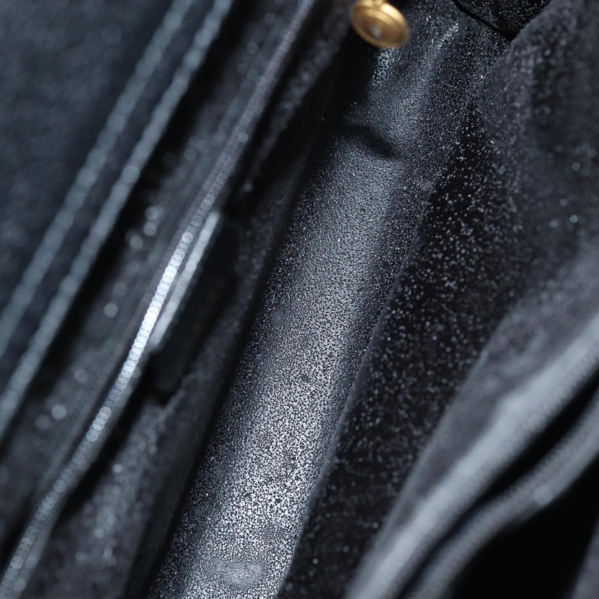GUCCI Bamboo Hand Bag Leather Black 002 0260 2615 ep4888