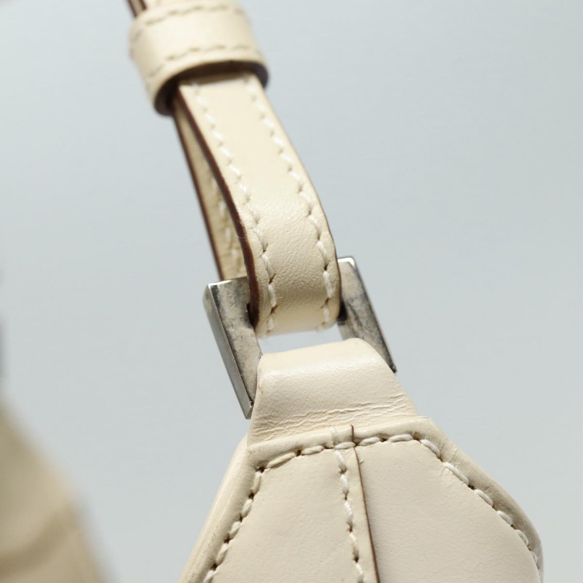 GUCCI GG Canvas Jackie Shoulder Bag White 001 3876 ep4890