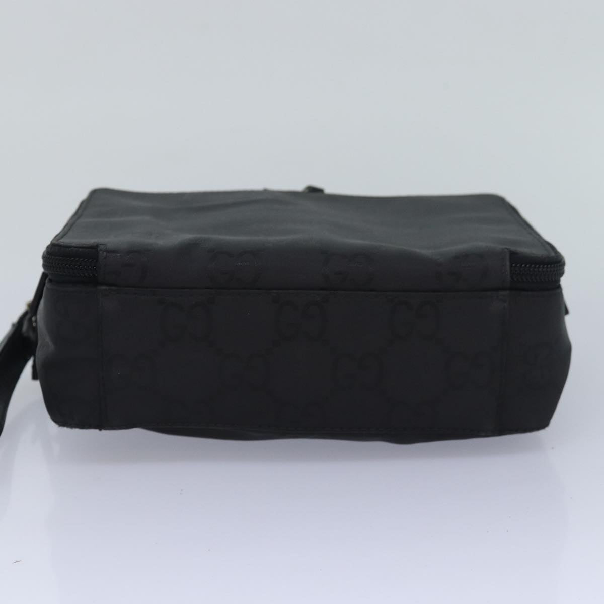 GUCCI GG Canvas Clutch Bag Black 018 1603 ep4897