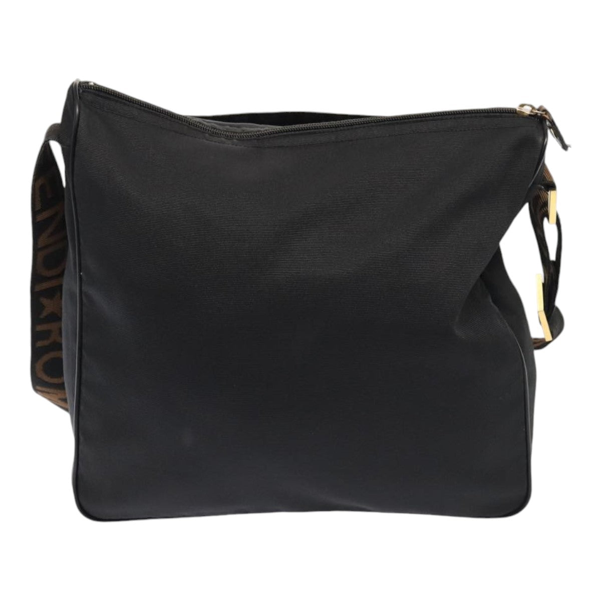FENDI Shoulder Bag Nylon Black ep4969