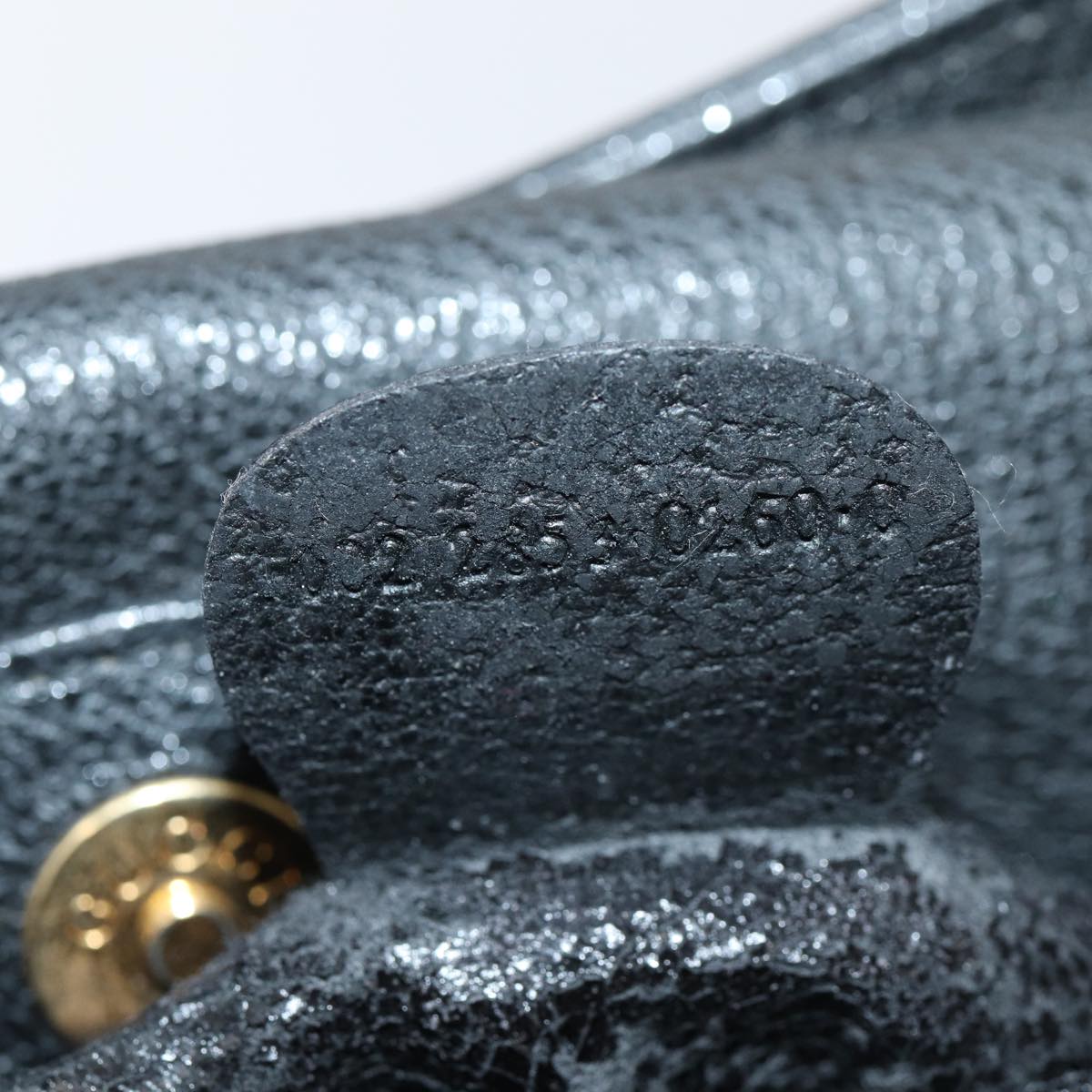 GUCCI Bamboo Hand Bag Suede Black 002 2853 0260 0 ep4973
