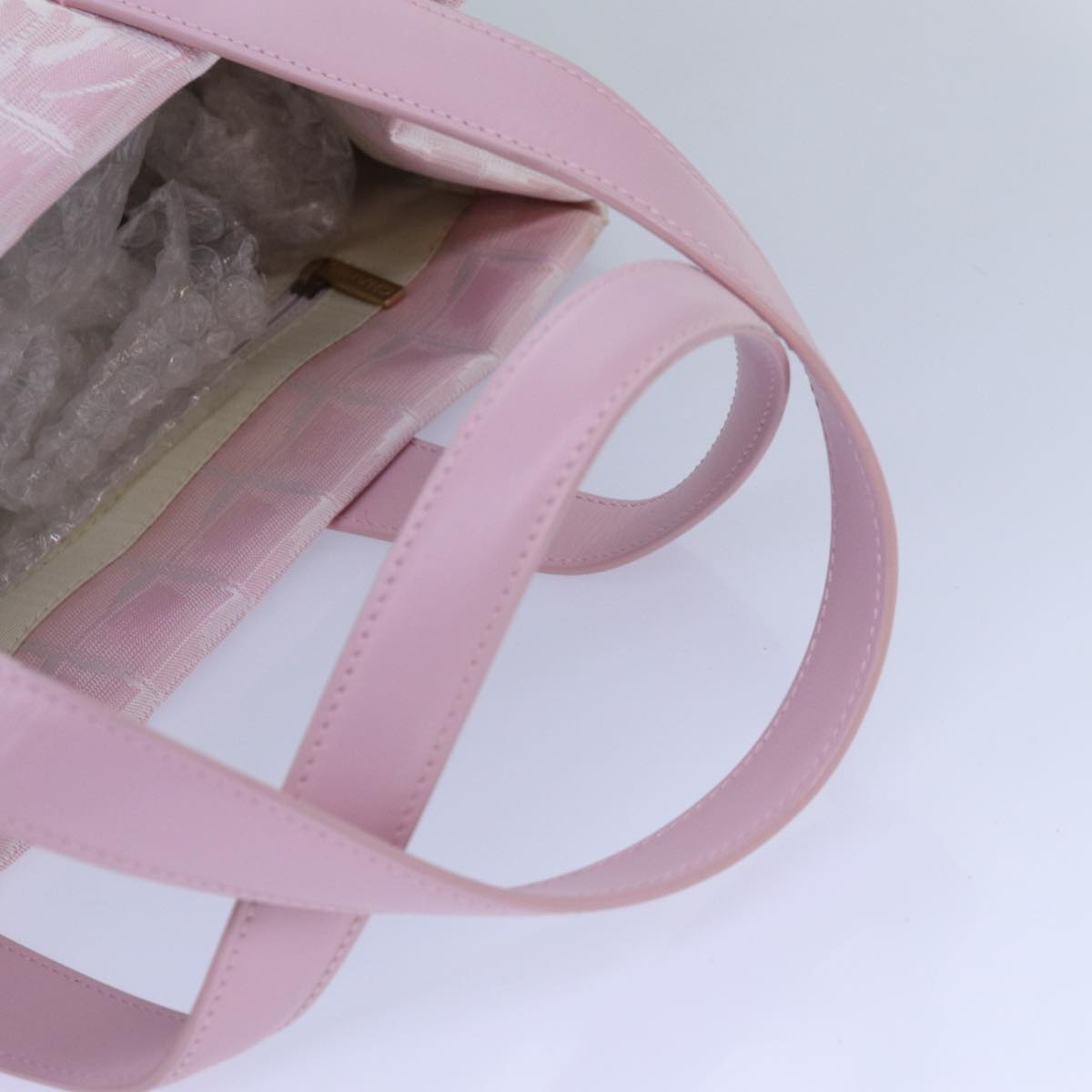 CHANEL New Travel Line Tote Bag Nylon Pink CC ep5068