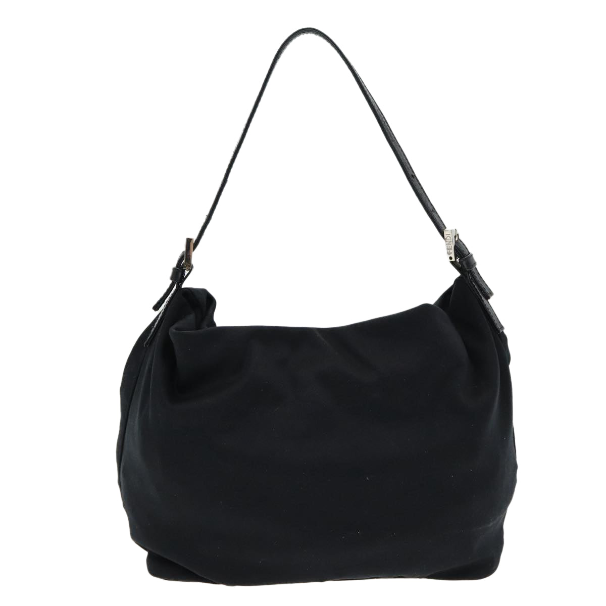 FENDI Shoulder Bag Nylon Black ep5074