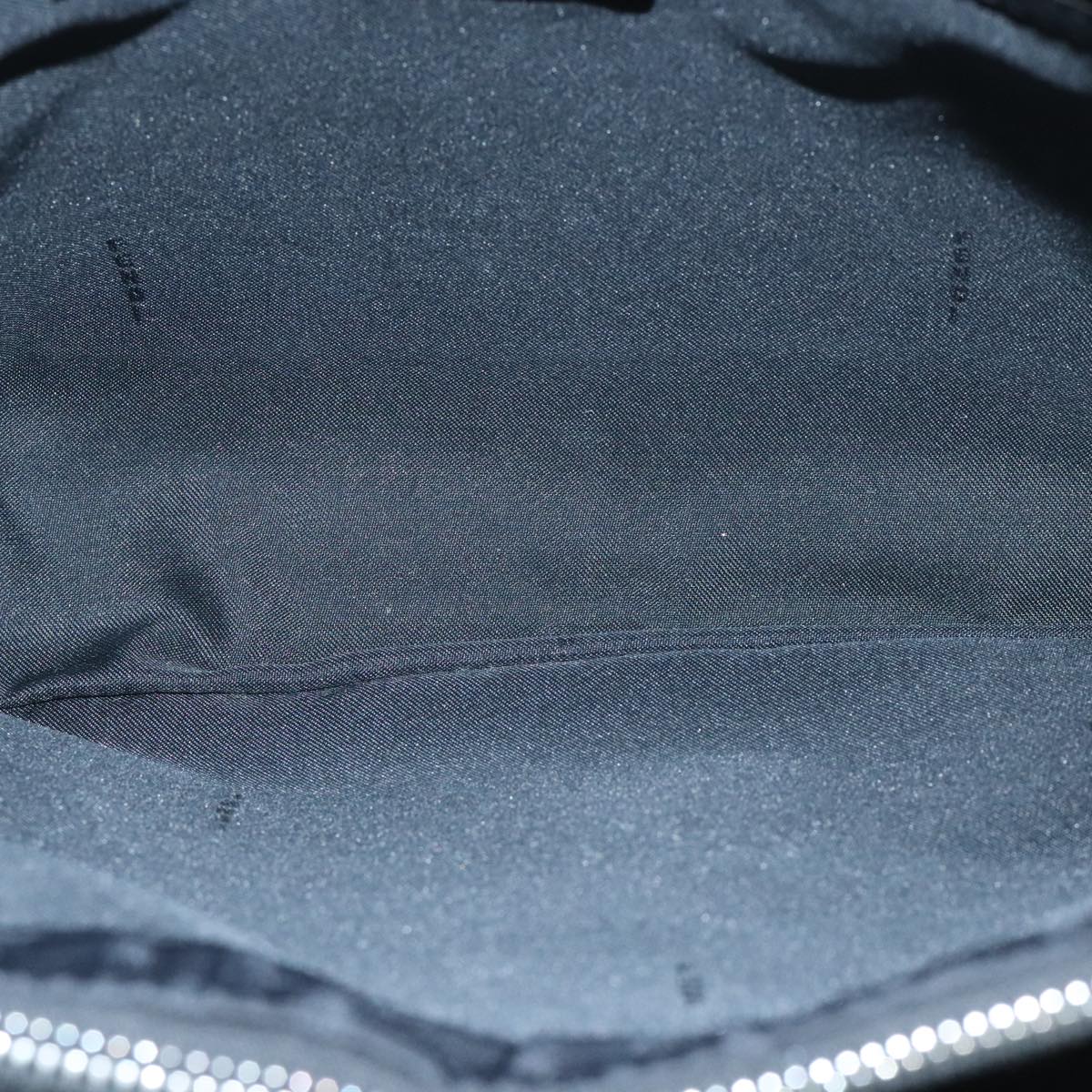 FENDI Zucca Canvas Hand Bag Black Silver ep5941