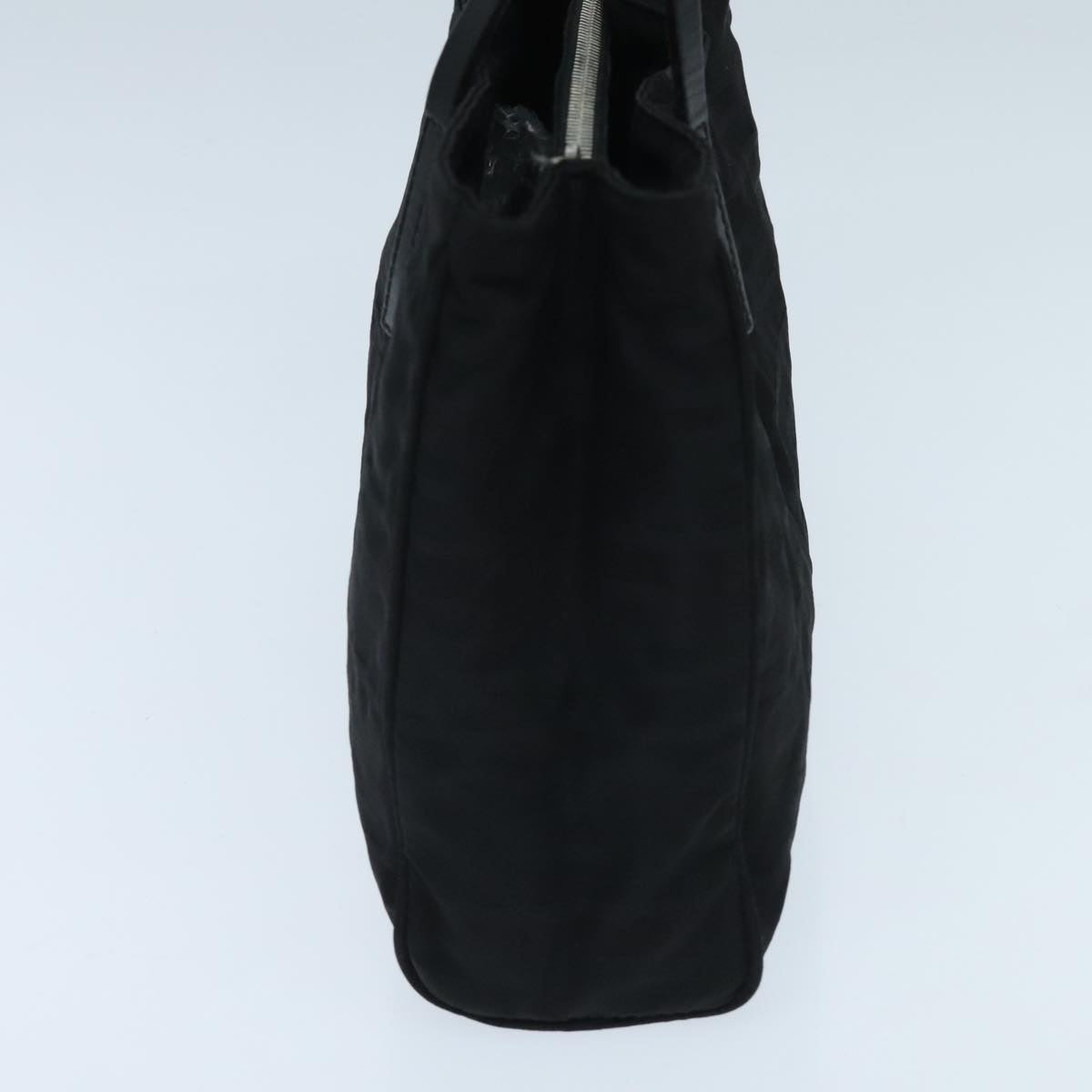 FENDI Zucca Canvas Hand Bag Black Silver ep5941