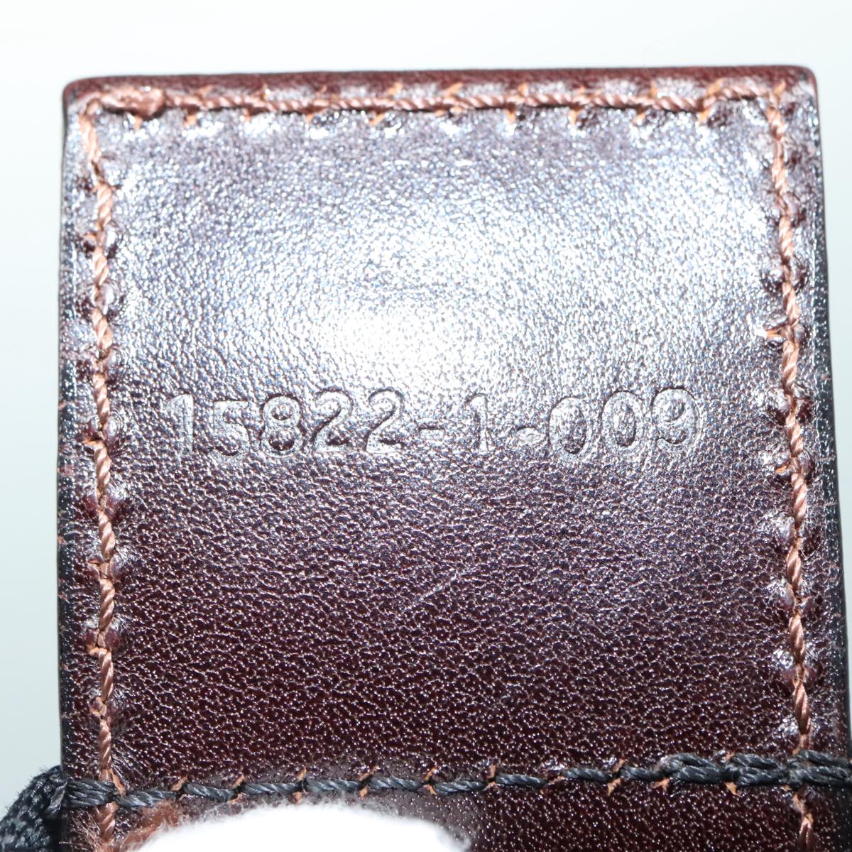 FENDI Zucca Canvas Hand Bag Brown Black ep6007