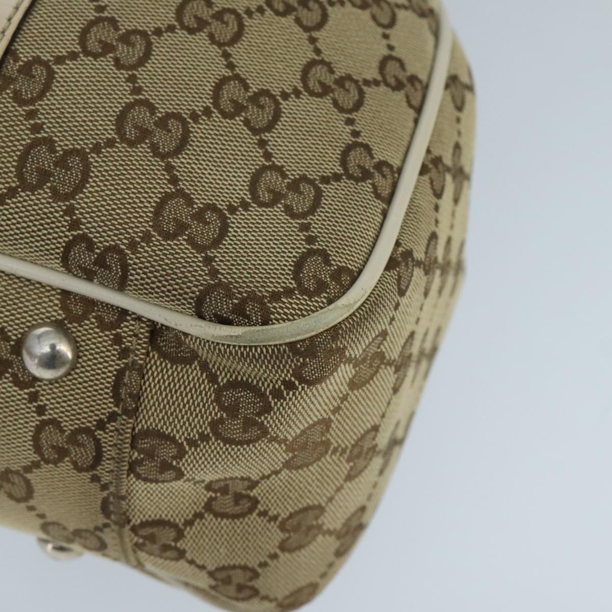 GUCCI GG Canvas GG Twins Tote Bag Beige Gold 232957 ep6314