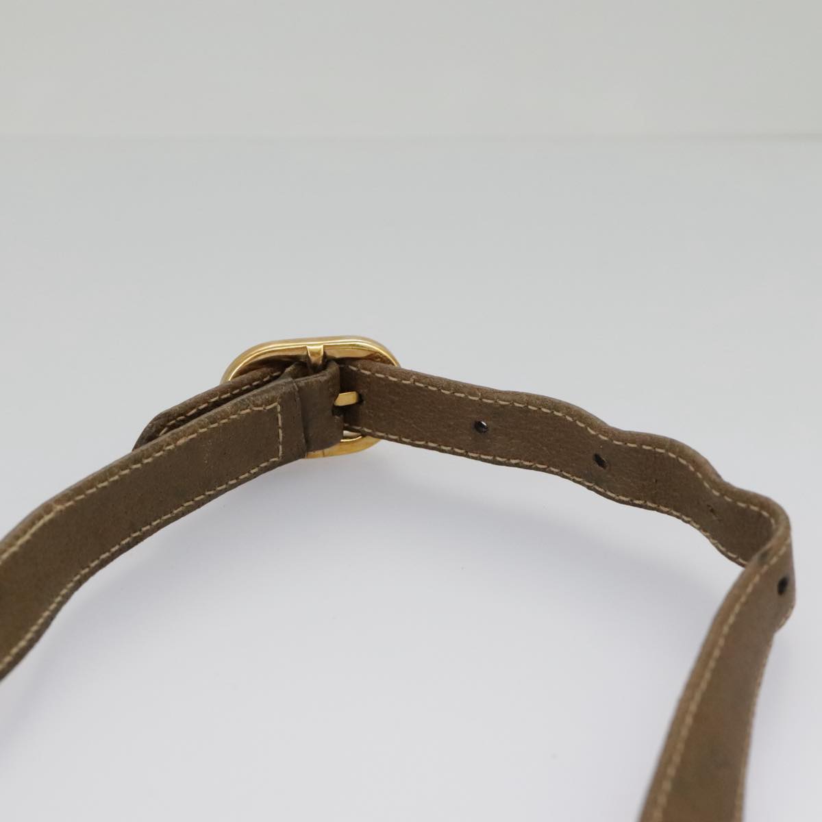 GUCCI GG Supreme Shoulder Bag PVC Beige Gold 904 02 050 ep6356