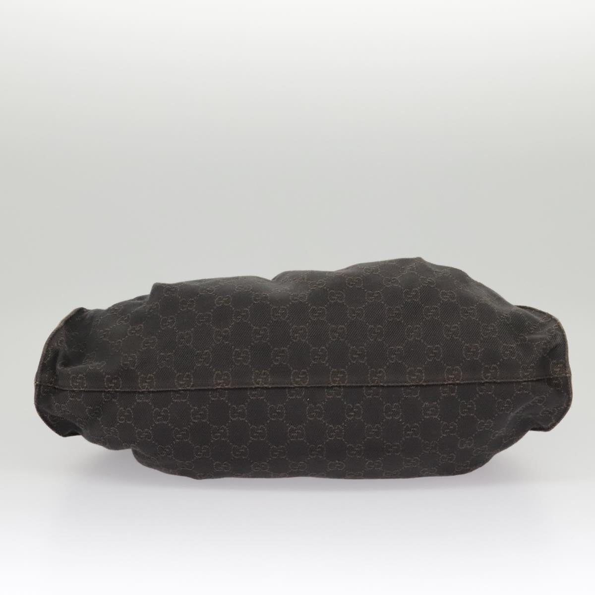 GUCCI GG Canvas Hand Bag Brown 76554 ep6486