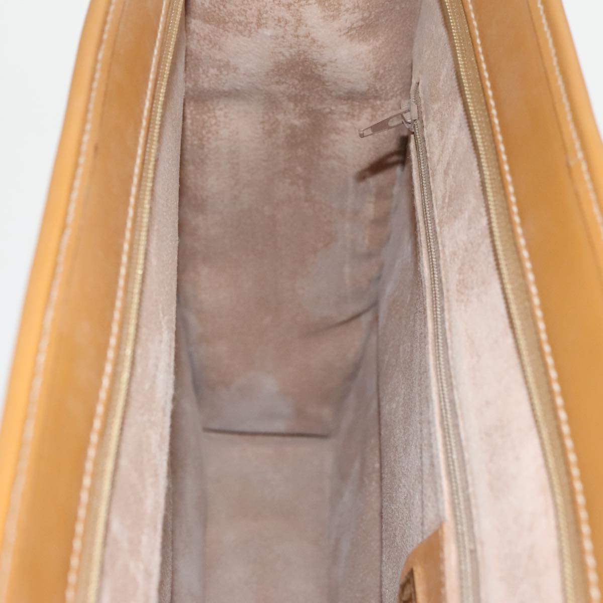GUCCI Micro GG Canvas Hand Bag PVC Leather 2way Beige ep6523