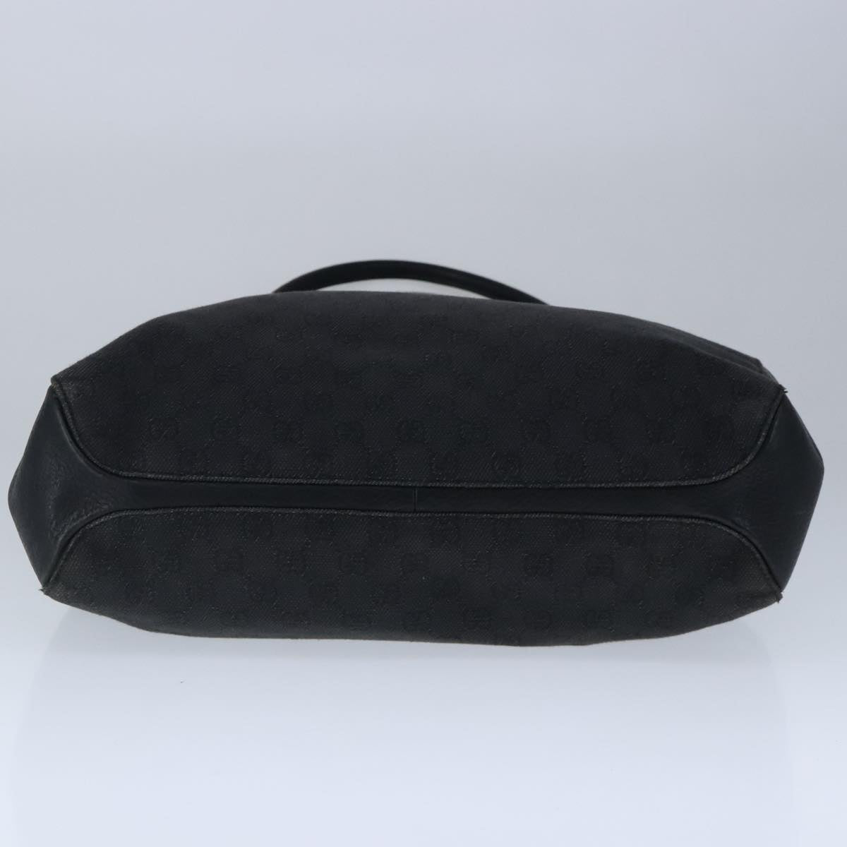 GUCCI GG Canvas Tote Bag Black 101346 ep6586