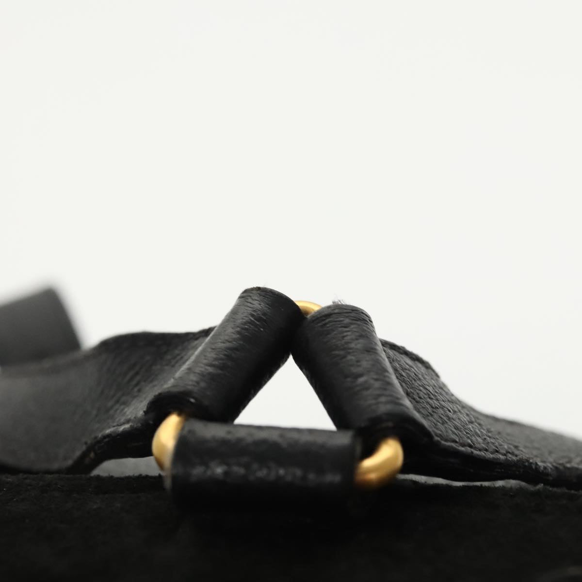 GUCCI Bamboo Backpack Suede Black Gold 003 1705 0030 ep6590