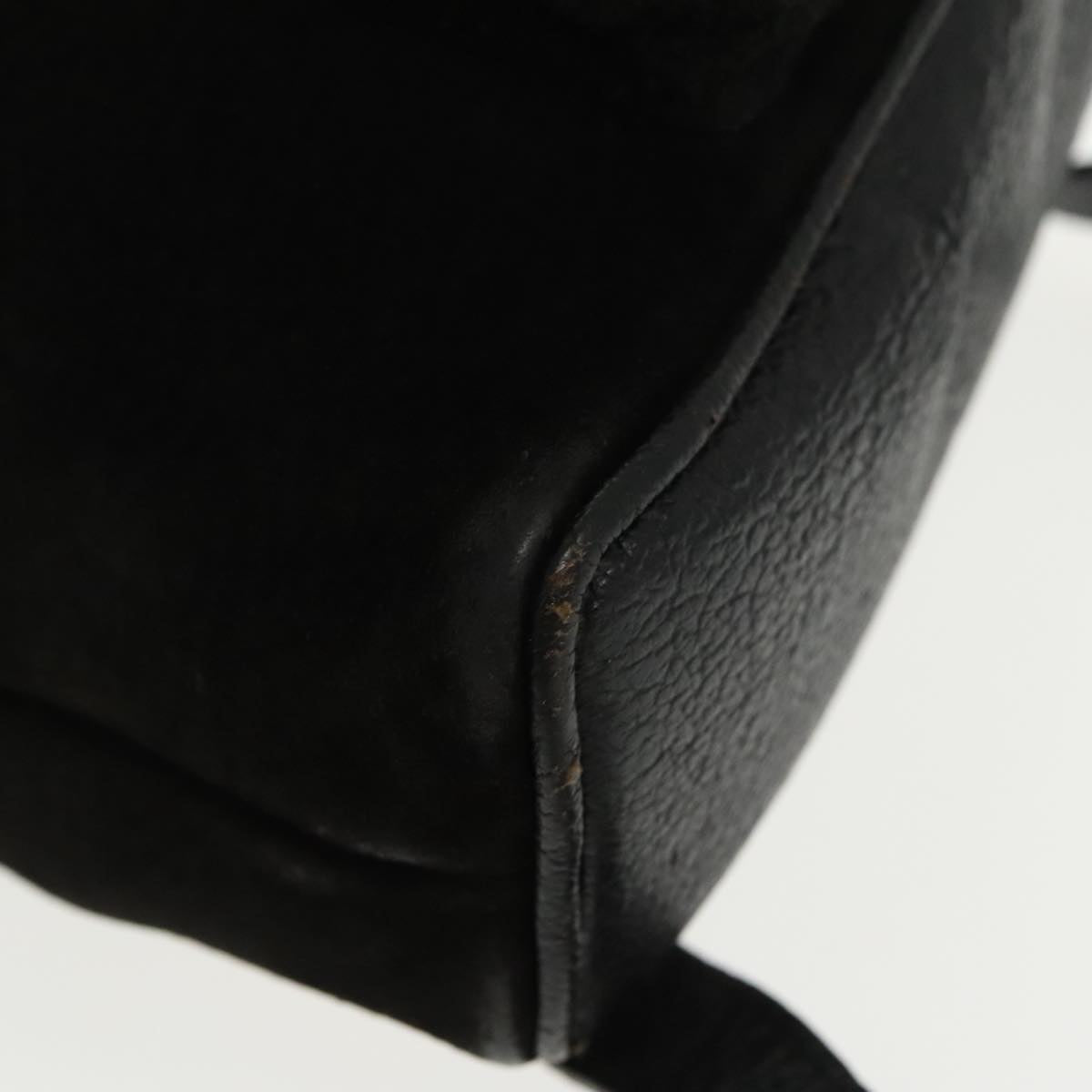 GUCCI Bamboo Backpack Suede Black Gold 003 1705 0030 ep6590