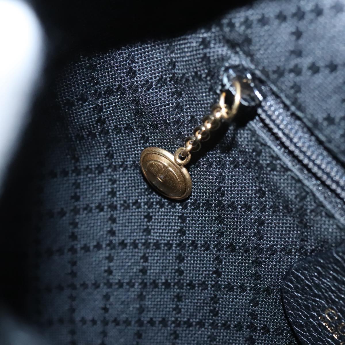 GUCCI Bamboo Backpack Suede Black Gold 003 1705 0030 ep6590
