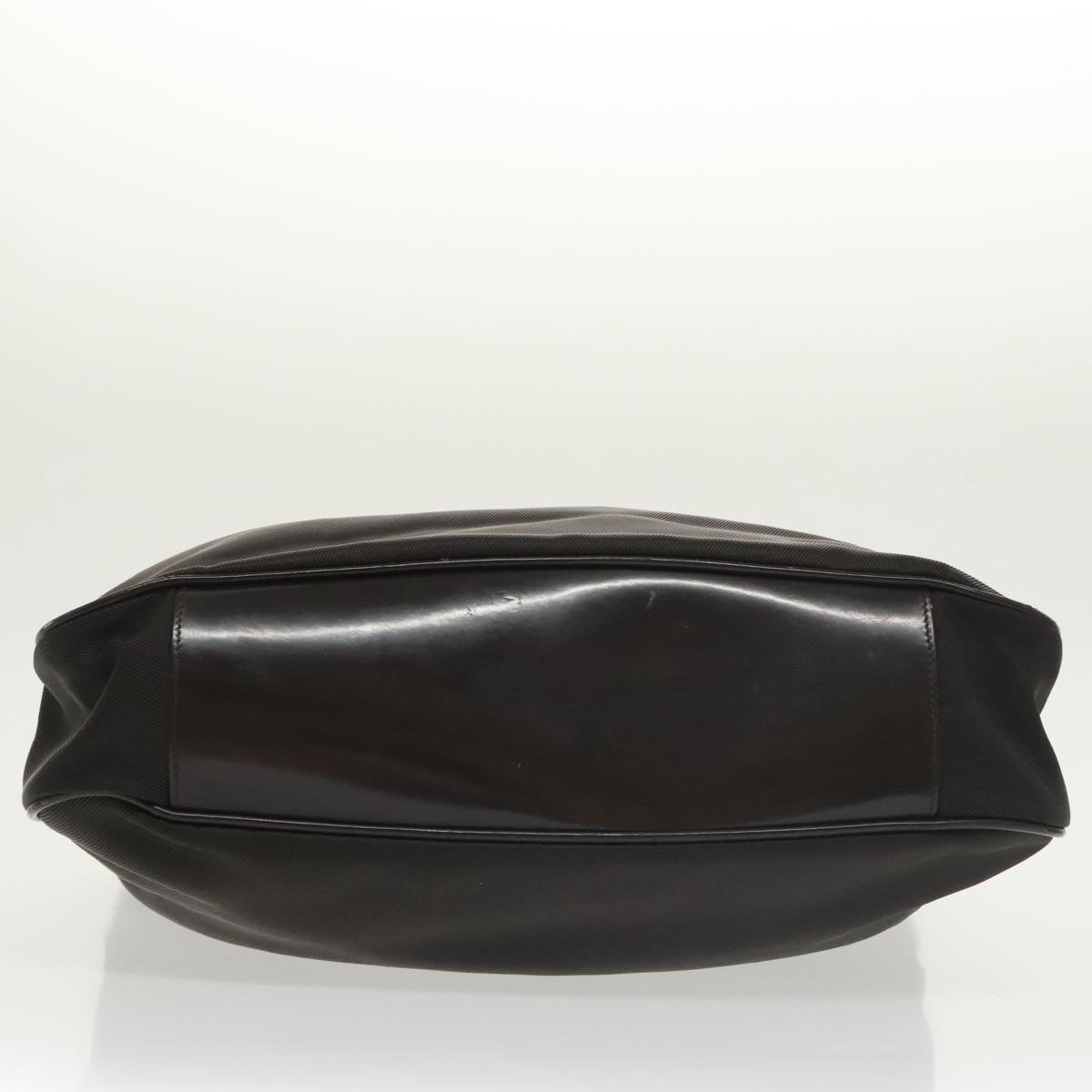 GUCCI Bamboo Hand Bag Nylon 2way Brown 001 2058 1577 ep6594