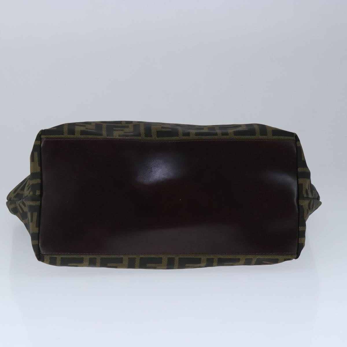 FENDI Zucca Canvas Tote Bag Brown Black ep6620