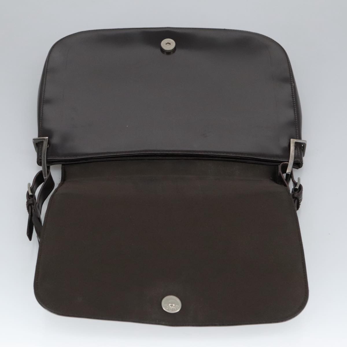 GUCCI Shoulder Bag Leather Brown 001 3195 ep6740