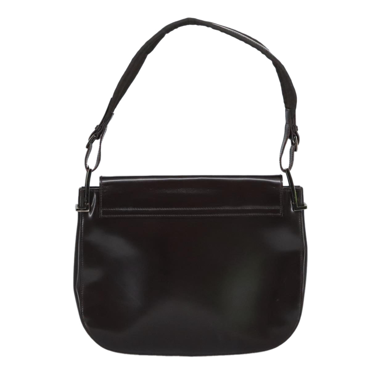 GUCCI Shoulder Bag Leather Brown 001 3195 ep6740