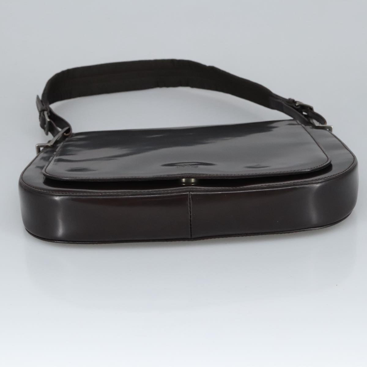 GUCCI Shoulder Bag Leather Brown 001 3195 ep6740