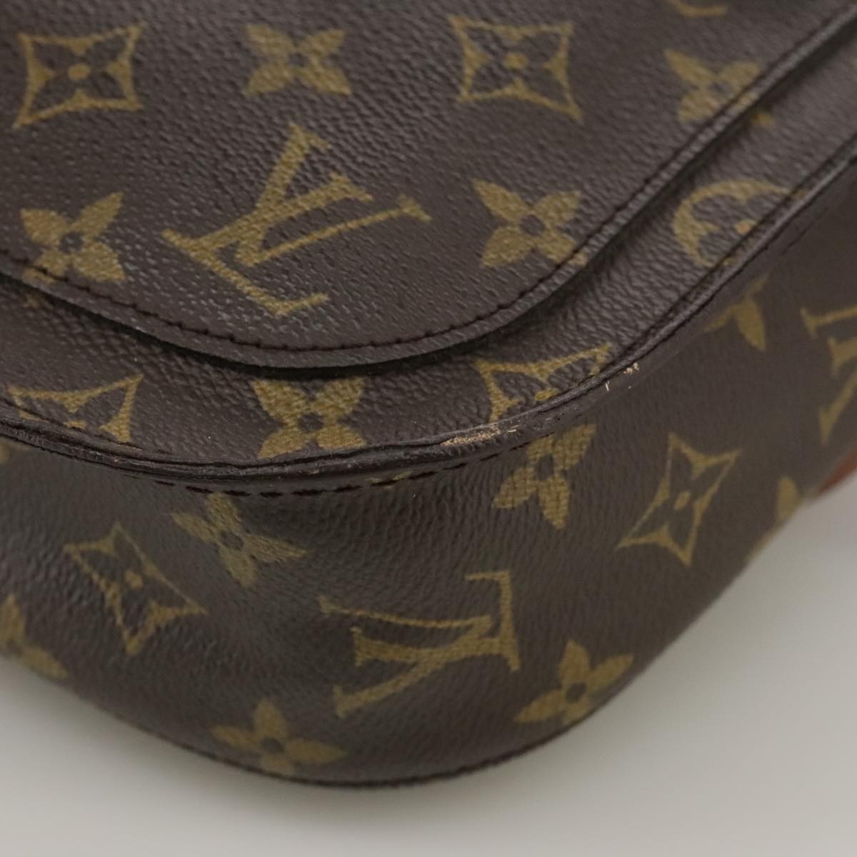 LOUIS VUITTON Monogram Saint Cloud GM Shoulder Bag M51242 LV ep6822