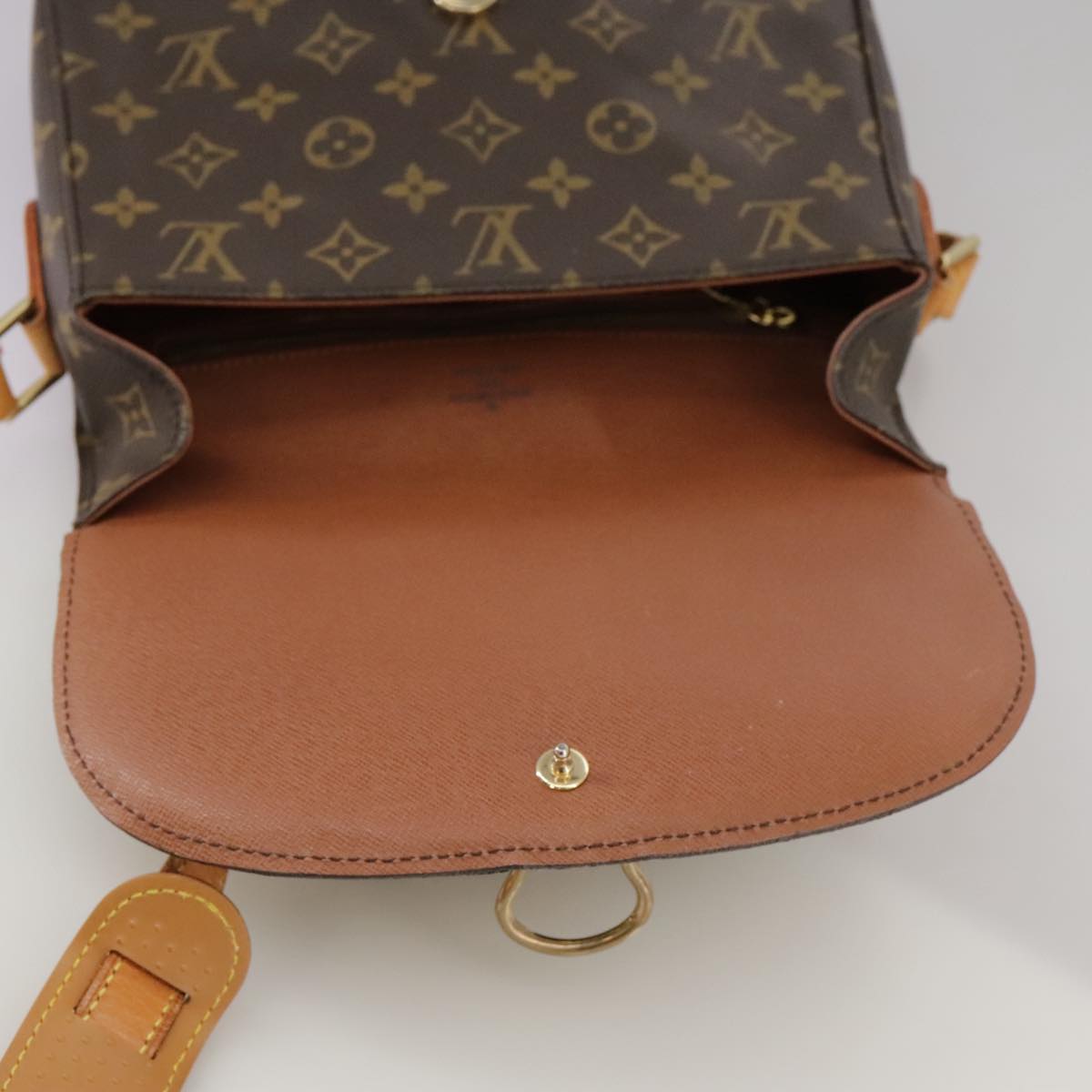 LOUIS VUITTON Monogram Saint Cloud GM Shoulder Bag M51242 LV ep6822
