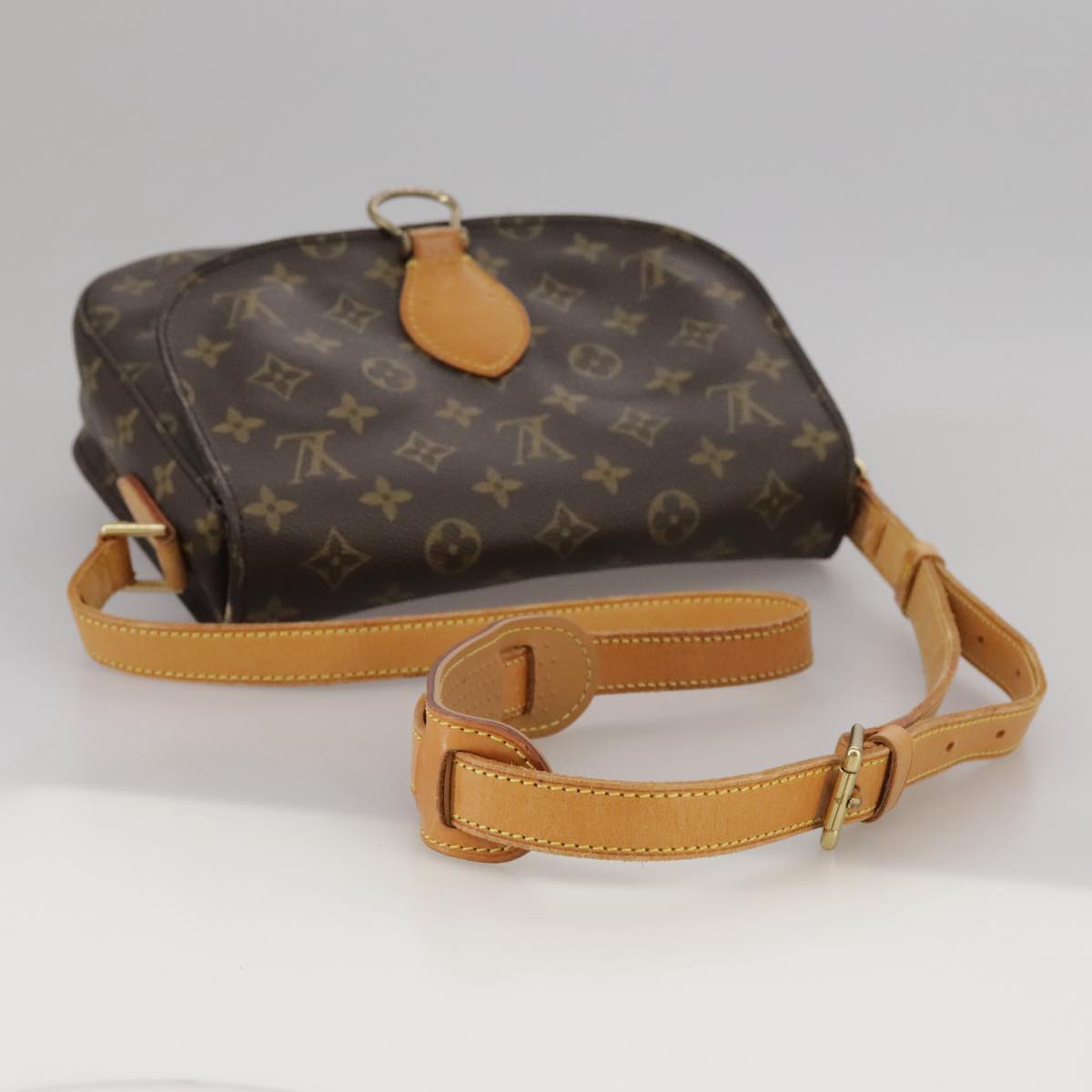 LOUIS VUITTON Monogram Saint Cloud GM Shoulder Bag M51242 LV ep6822