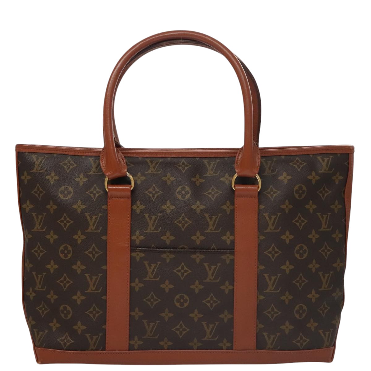 LOUIS VUITTON Monogram Sac Weekend PM Tote Bag M42425 LV ep6826