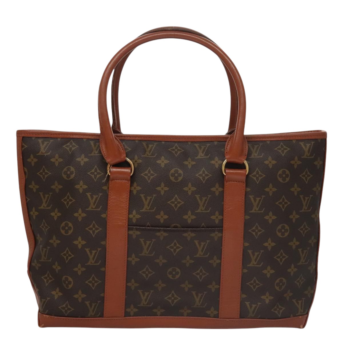 LOUIS VUITTON Monogram Sac Weekend PM Tote Bag M42425 LV ep6826