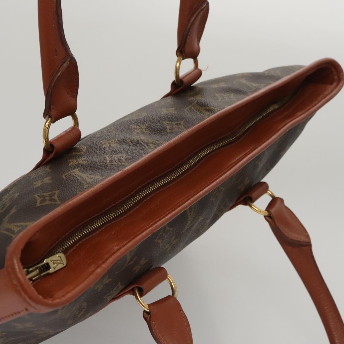 LOUIS VUITTON Monogram Sac Weekend PM Tote Bag M42425 LV ep6826