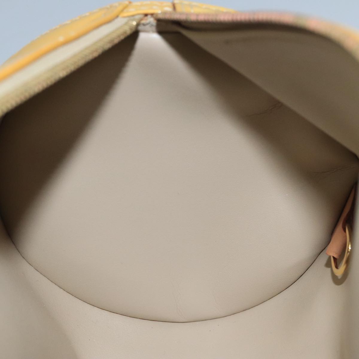 LOUIS VUITTON Monogram Vernis Bedford Hand Bag Beige M91006 LV ep6850