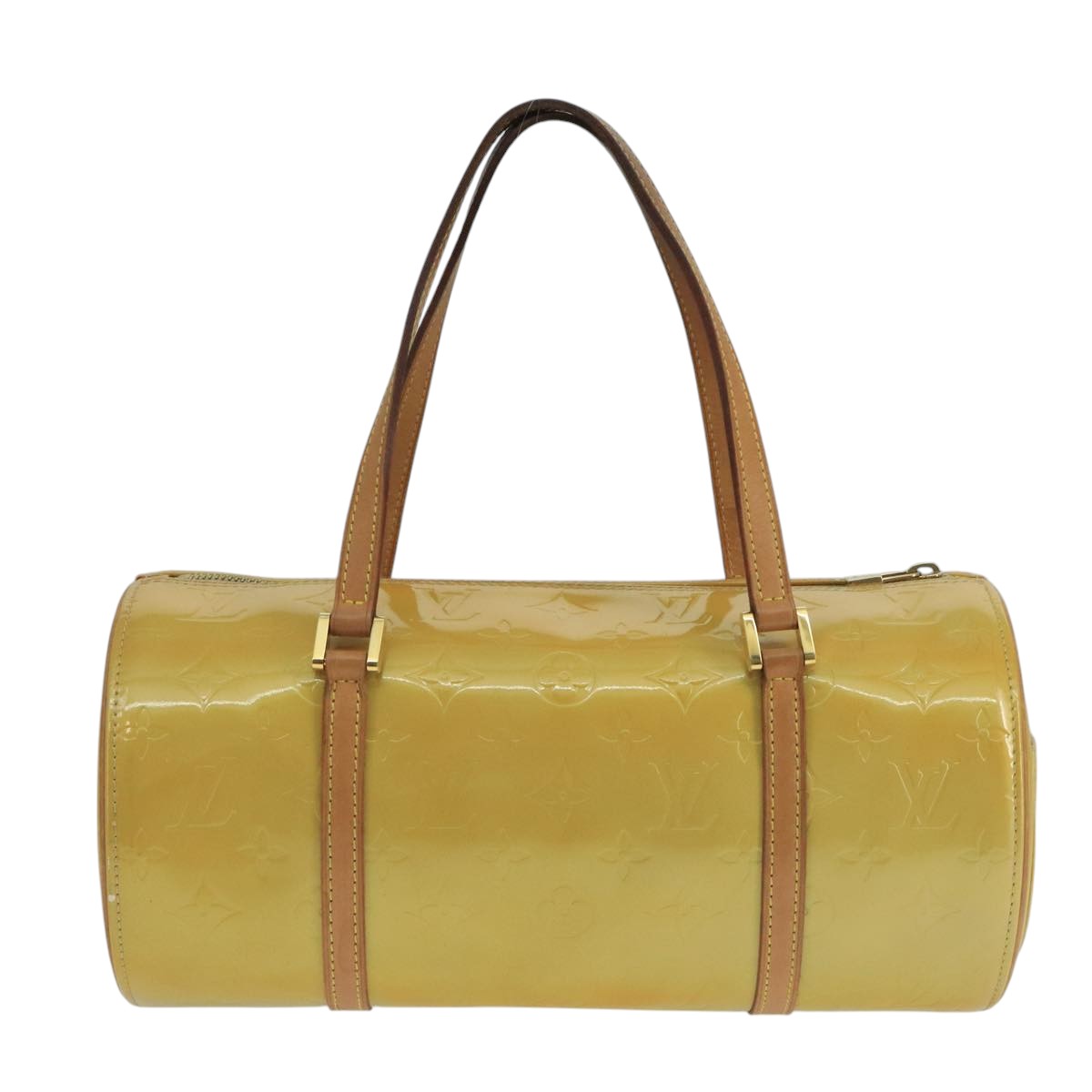LOUIS VUITTON Monogram Vernis Bedford Hand Bag Beige M91006 LV ep6850