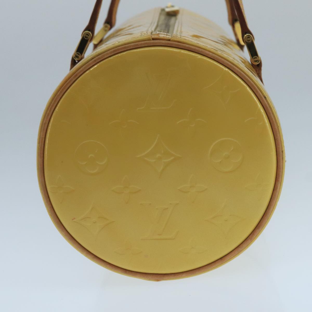 LOUIS VUITTON Monogram Vernis Bedford Hand Bag Beige M91006 LV ep6850