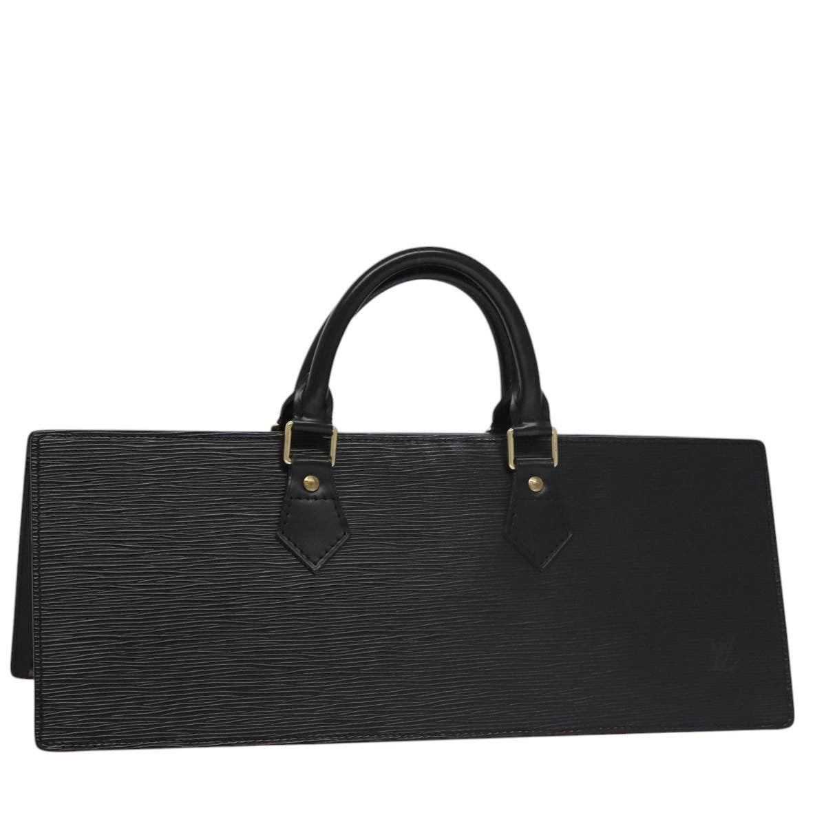 LOUIS VUITTON Epi Sac Triangle Hand Bag Black M52092 LV ep6880