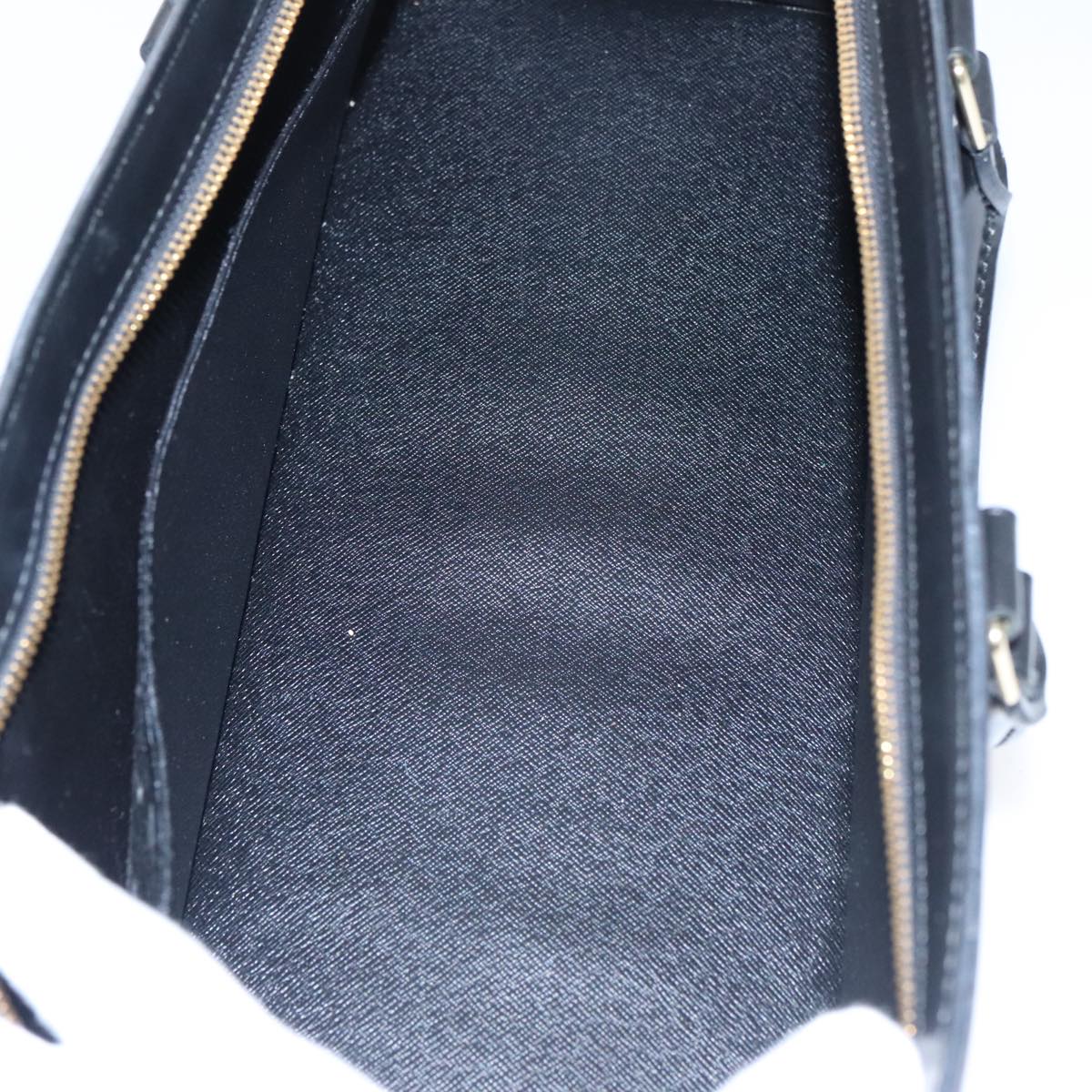 LOUIS VUITTON Epi Sac Triangle Hand Bag Black M52092 LV ep6880