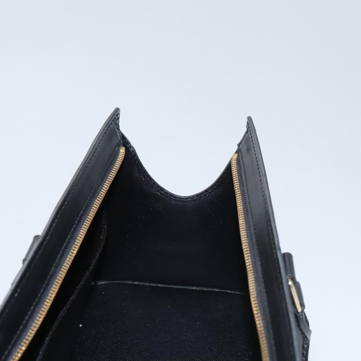 LOUIS VUITTON Epi Sac Triangle Hand Bag Black M52092 LV ep6880