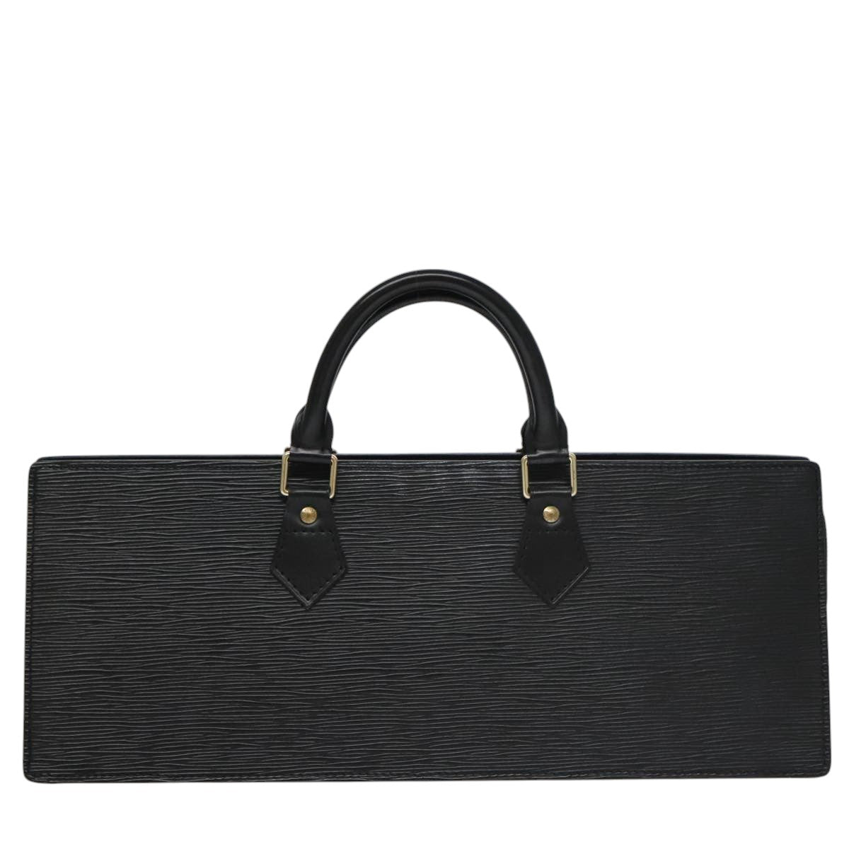 LOUIS VUITTON Epi Sac Triangle Hand Bag Black M52092 LV ep6880
