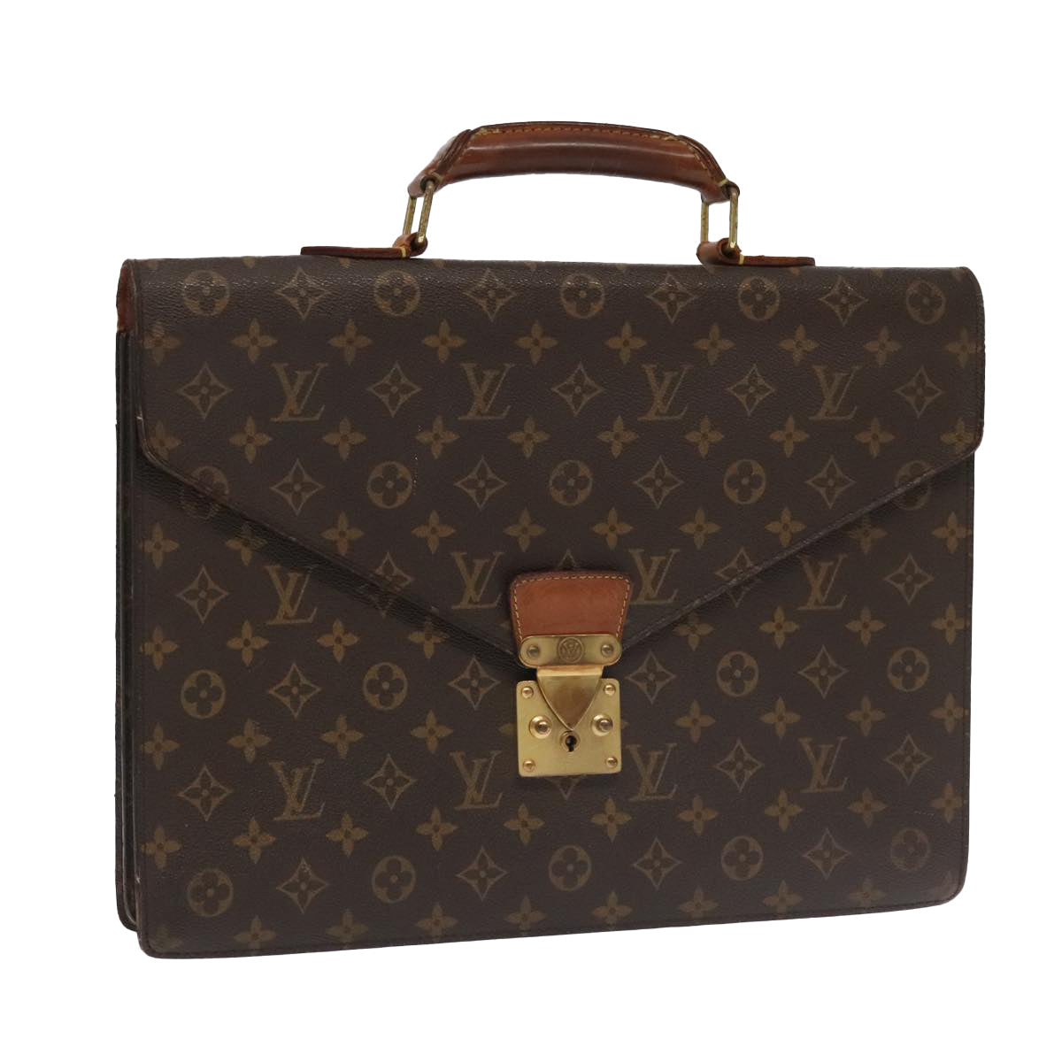 LOUIS VUITTON Monogram Serviette Conseiller Briefcase M53331 LV ep6885