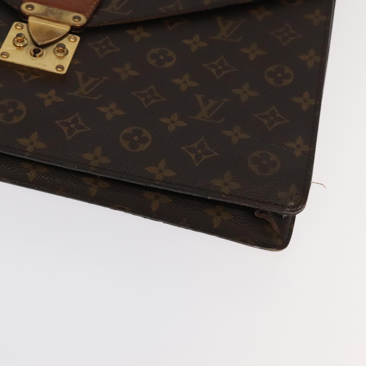 LOUIS VUITTON Monogram Serviette Conseiller Briefcase M53331 LV ep6885