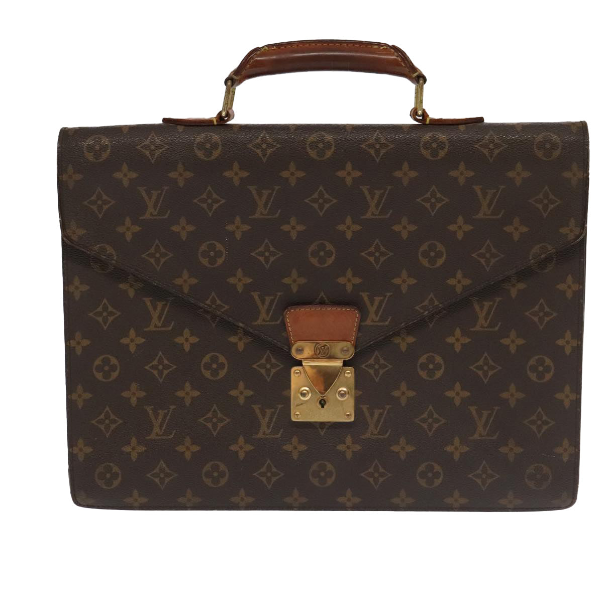 LOUIS VUITTON Monogram Serviette Conseiller Briefcase M53331 LV ep6885