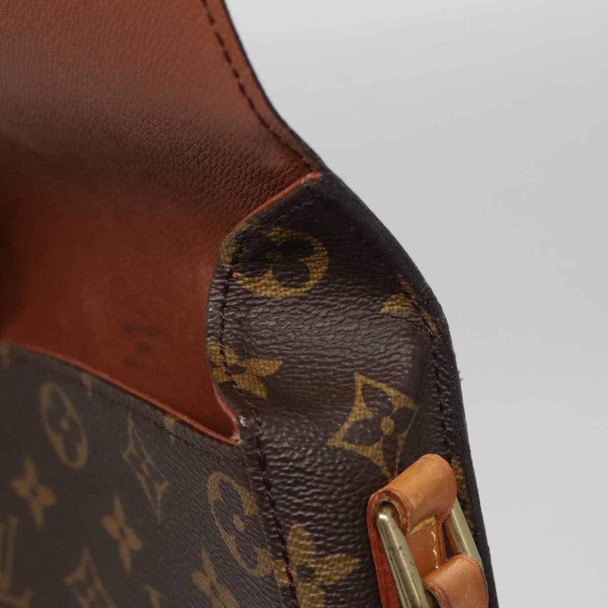 LOUIS VUITTON Monogram Saint Cloud MM Shoulder Bag M51243 LV ep6906