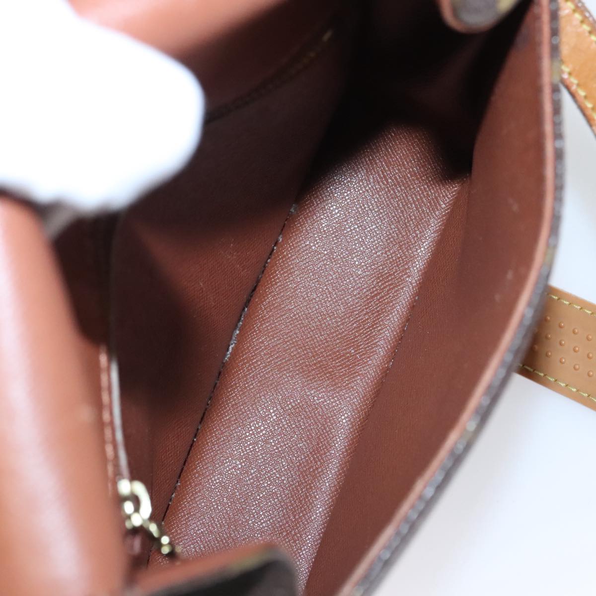 LOUIS VUITTON Monogram Saint Cloud MM Shoulder Bag M51243 LV ep6906