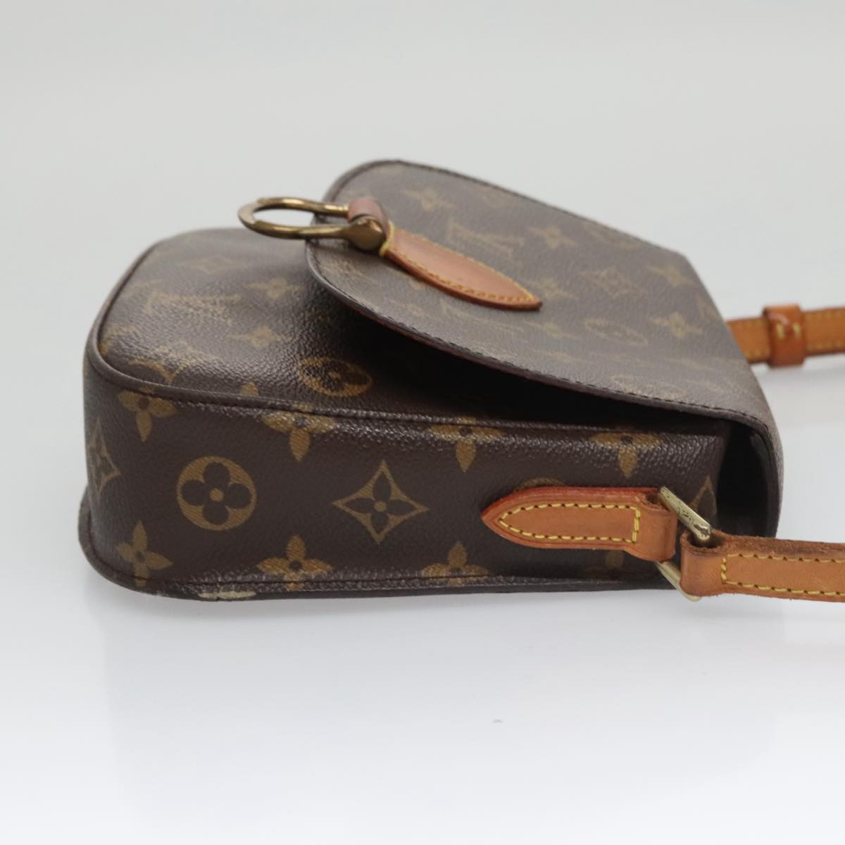 LOUIS VUITTON Monogram Saint Cloud MM Shoulder Bag M51243 LV ep6906