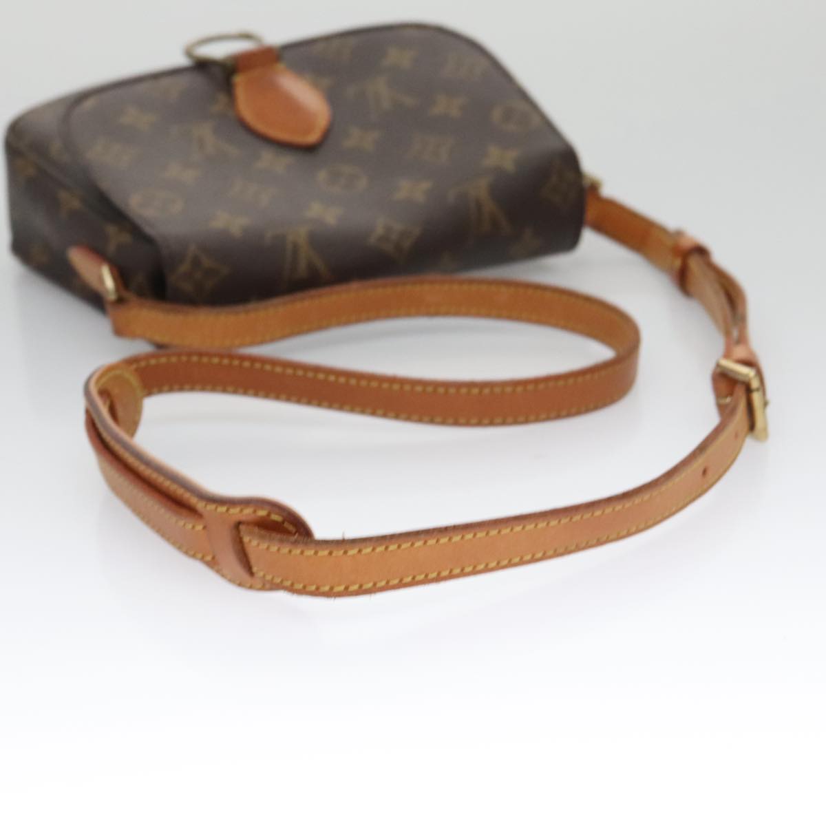 LOUIS VUITTON Monogram Saint Cloud MM Shoulder Bag M51243 LV ep6906