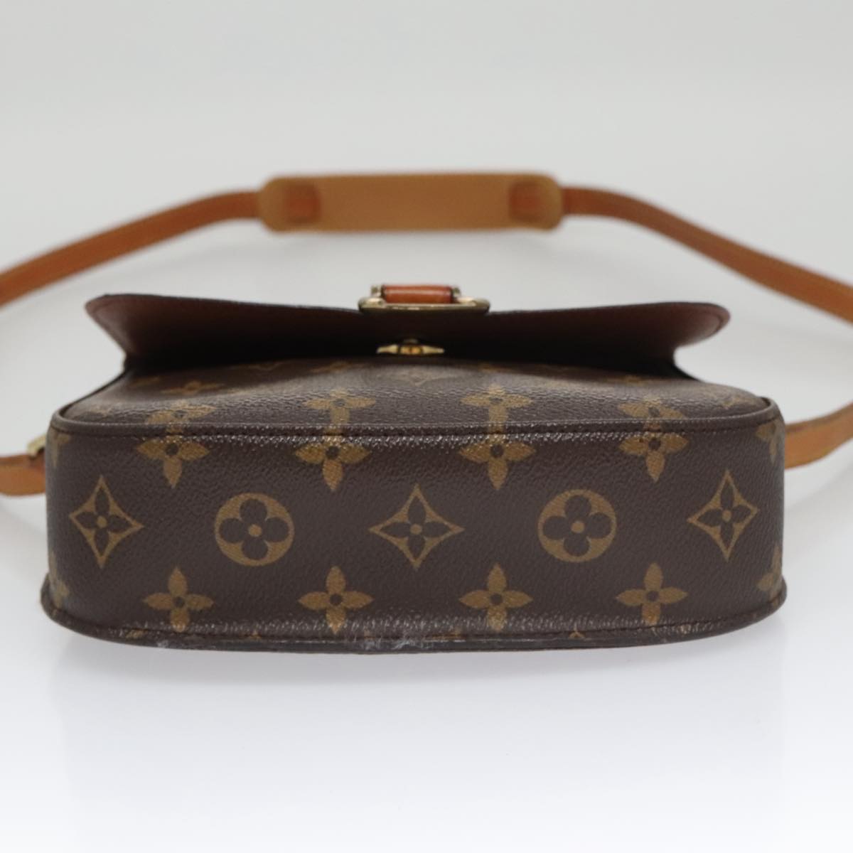 LOUIS VUITTON Monogram Saint Cloud MM Shoulder Bag M51243 LV ep6906
