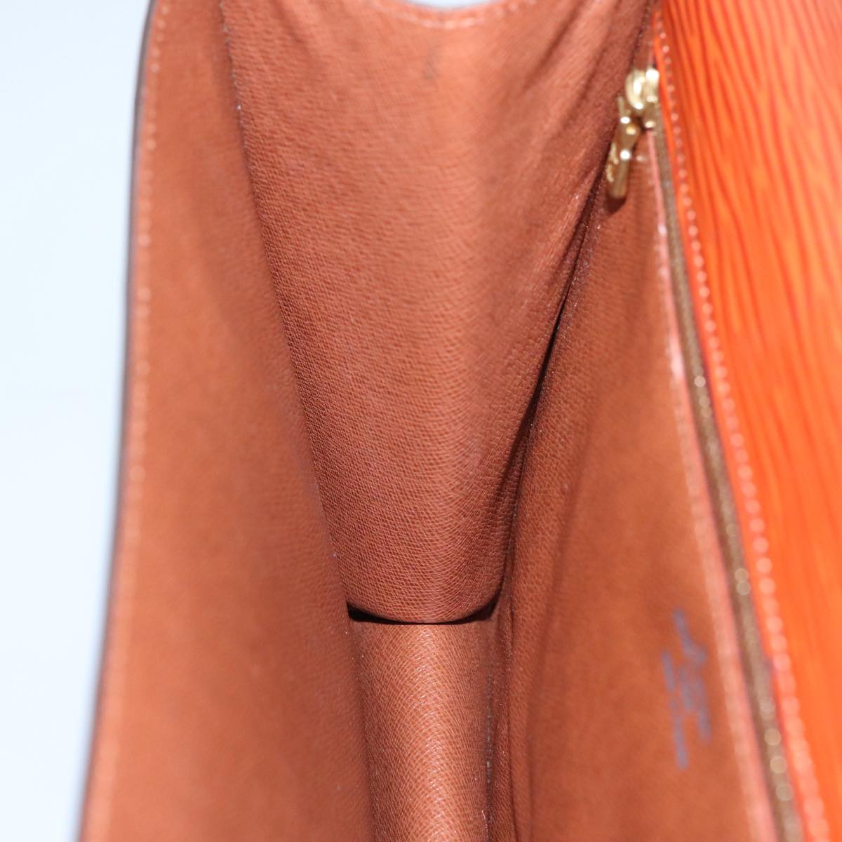 LOUIS VUITTON Epi Monceau 28 Hand Bag Brown M52123 LV ep6907