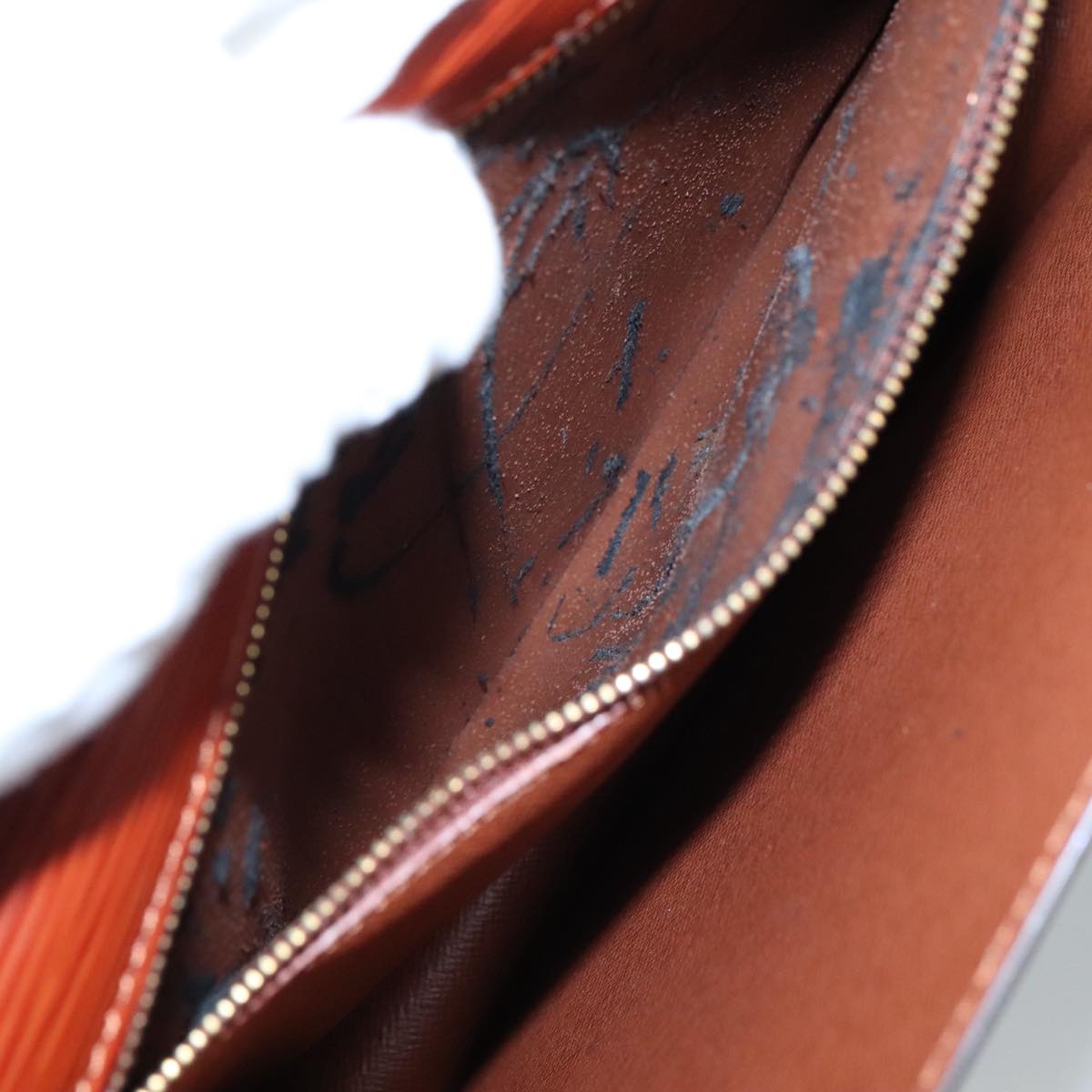 LOUIS VUITTON Epi Monceau 28 Hand Bag Brown M52123 LV ep6907